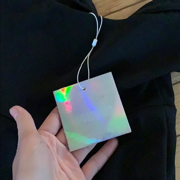 Black strapless midi dress - Picture 4 of 6